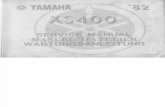 Yamaha Xs 400 Seca '82 - Service Manual