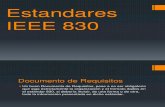 Estandares IEEE 830