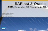 Sapinst_ASM - Oracle RAC