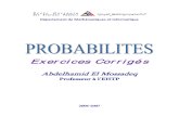Exercices de Probabilités 2006