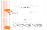 Track and Trace Sistem