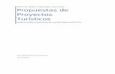 Propuestas de Proyectos Turísticos. Ana Isabel Martínez Gutiérrez