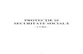 Protectie Si Securitate Sociala