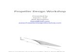 Propeller Design Workshop Part II