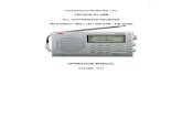 Manual Radio Tecsun PL 660