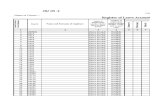 Form -G- Register of Leave Account During the Calendar Year 2012