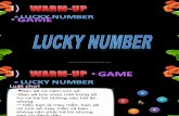 Lucky Number Unit 6 Class10 Competition