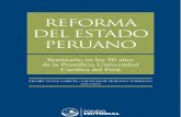 Reforma del Estado peruano. Seminario en el 90 aniversario de la PUCP