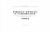 PRINCIPIOS UNIDROIT 2004
