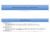 1. Matematika Diskrit - Himpunan