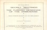 Minutes of Secret Meetings Organizing the Turhkish Genocide of the Armenians 1965
