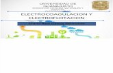 ELECTROCOAGULACION Y ELECTROFLOTACION