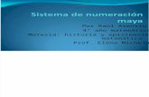 Sistema de numeración maya