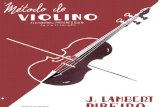 VIOLINO - MÉTODO - Lambert Ribeiro - Metodo de Violino