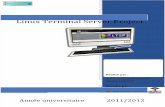 Rapport LTSP - Linux Terminal Server Project - 2012