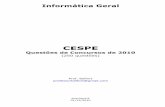 #Questões CESPE 2010 (250 questões)
