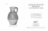London Museum Medieval Catalogue 1940 - 1993 edition