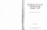 Heidegger's Heraclitus Seminar Text