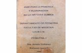 Guía para la práctica y elaboración de la historia clínica UNMSM, 1992, Dra. Armida Quiñones (II)