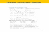 Matematicas Resueltos (Soluciones) Ecuaciones 1º y 2º Grado-2ª Parte 3º ESO