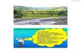 Mainstreaming climate change adaptation in the Philippine Forestry and Natural Resources Sector