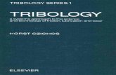 01 Tribology - A Systems Approach to the Science and Technology of Friction, Lubrication, And Wear - Horst Czichos