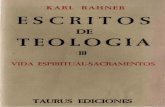Rahner, Karl - Escritos de Teologia 03