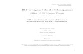 Master Thesis - The Institutionalisation of Financial Arrangements in the EEA Agreement