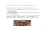 Procedimientos de Laboratorio Para Protesis Dental Parcial Removible