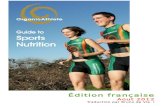 Guide de nutrition sportive OrganicAthlete - édition francaise 2012