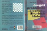 Juegos y Problemas de Ajedrez Para Sherlock Holmes - Editorial Gedisa - Raymond Smullyan - 1986