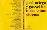 Ortega y Gasset, José, Historia como sistema