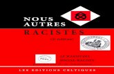 Amaudruz G.-A. - Nous Autres Racistes, manifeste social-raciste