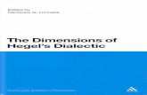 Nectarios G. Limnatis Editor - The Dimensions of Hegel Dialectics