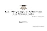 351894 La Physique Chimie en Seconde