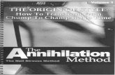 Neil Strauss - The Annihilation Method - Style's Archives - Volume 1 - The Origin of Style - How to Transform From Chump to Champ in No Time