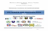 Manual de Instrucción Competencia Universitaria de Planes de Negocios 2012