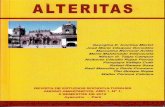 Alteritas (Revista de Estudios Socioculturales Andino Amazónicos), Año 1, N° 1, II Semestre, 2012, Ayacucho - Perú