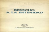 ZAVALA DE GONZÁLEZ. Matilde, DERECHO A LA INTIMIDAD. Abeledo-Perrot. 1982