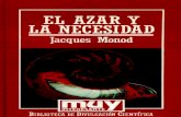 Monod,  Jaqued, El Azar Y La