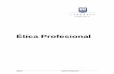 4 Ética Profesional