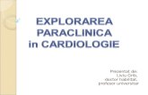 Explorarea Paraclinica in Cardiologie 1