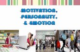 Motivation, Personality & Emotion