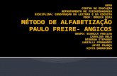 Método de Alfabetização Paulo Freire - Angicos