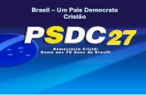 Historia e Conquistas da Democracia Cristã no Brasil