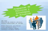 PROPUESTAS  DE POLITICAS Y ESTRATEGIAS DE ACTUACION