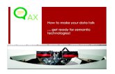 ESP: Tecnologías semánticas y consejos how to make your data talk" (aexea@webcongress Medellin)