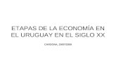 Etapas de la Economía  Uruguaya