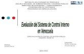 Evolución del control interno en Venezuela  v2