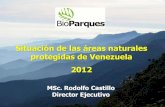 Situación de las áreas naturales protegidas de Venezuela 2012